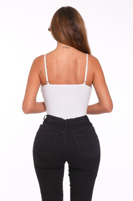 Ribbed Bodysuit