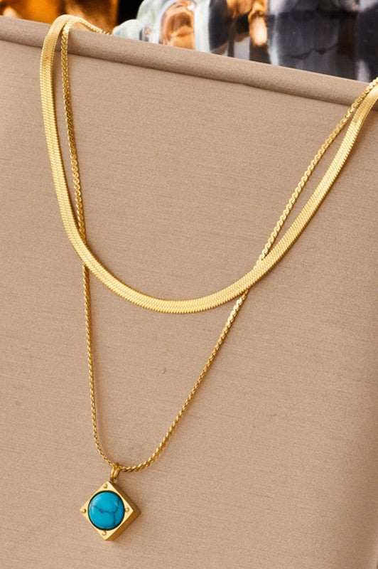 Gold Stainless Steel Necklace