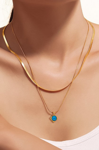 Gold Stainless Steel Necklace