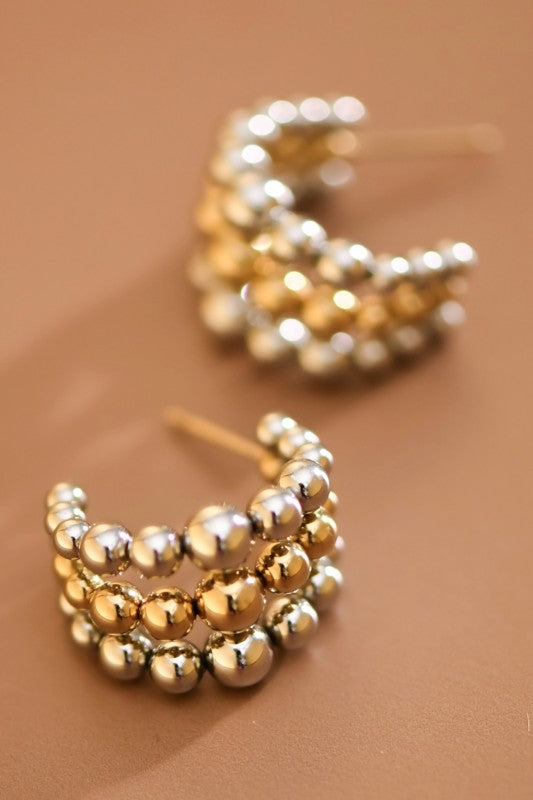 Multi Stainless Steel Earrings