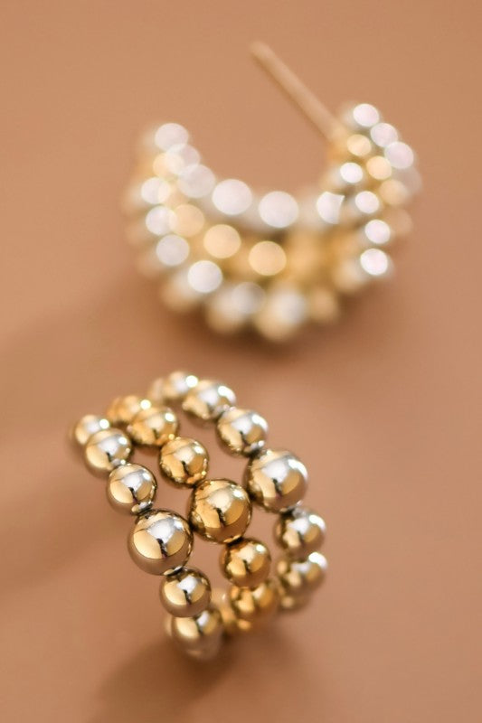 Multi Stainless Steel Earrings