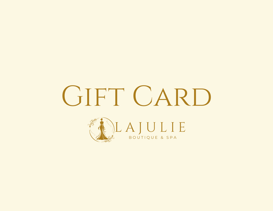 La julie boutique spa gift cards